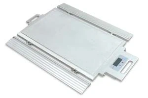 در-ساختہ ڈسپلے کے ساتھ نقل پذیر وزن پیڈ